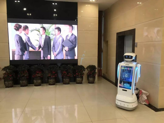 展厅机器人 服务机器人 展馆机器人